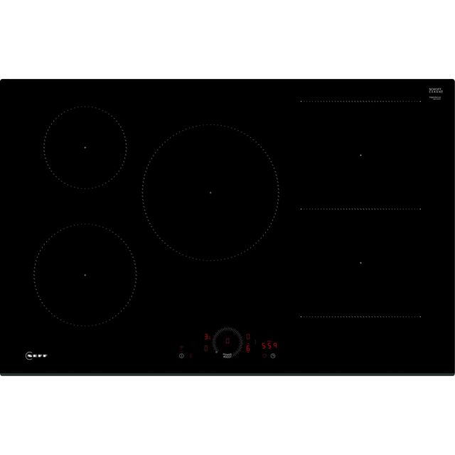 Neff T58FHW1L0 N 70, Induction hob, 80 cm, Black