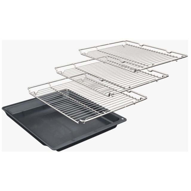Neff U1ACE2AG3B 59.4cm Built In Electric Double Oven - Graphite Grey