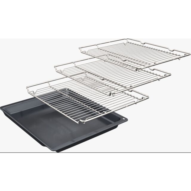 Neff U2ACH7AG7B CircoTherm Main oven, 8 functions, 2nd oven 4 functions. Electronic, LCD display and