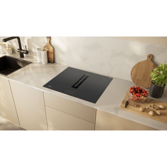 Neff V56NBS1L0 N 50, Induction hob with integrated ventilation system, 60 cm, surface mount without frame
