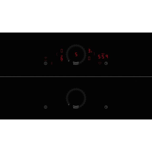 Neff V58PHQ4C0 80Cm Venting Hob, Twist Touch Control, 2 X Combi Zone + Ventilation, Favourite Button