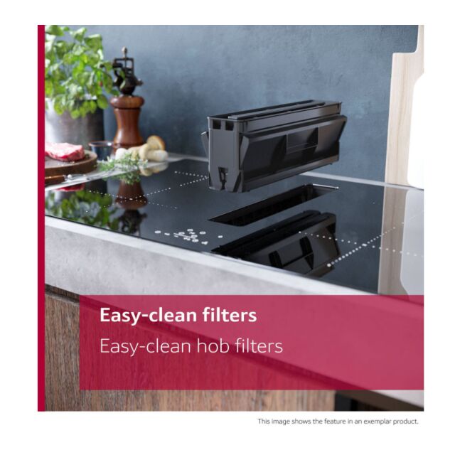 Neff V68FUX4L0 80Cm N 90, Induction hob with integrated ventilation system, 80 cm, surface mount without frame