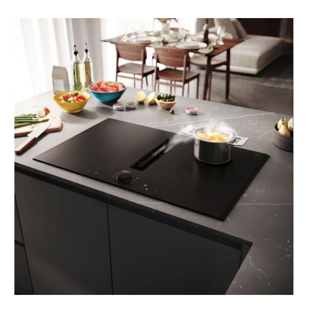Neff V68YYX4B0 HOB N 90, Induction hob with integrated ventilation system, 80 cm, Matt black