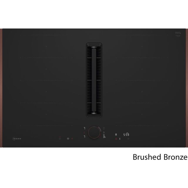 Neff V68YYX4B0 HOB N 90, Induction hob with integrated ventilation system, 80 cm, Matt black