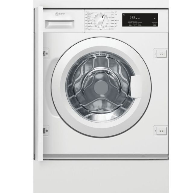 Neff W543BX2GB Capacity 8kg, 1400rpm, 24hr time delay, BLDC motor, Very quiet, LED DrumLight, Anti V