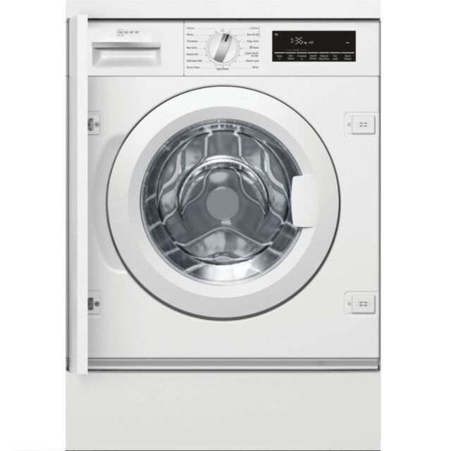 Neff W544BX2GB Capacity 8kg, 1400rpm, TimeLight, Stain removal programmes, 24hr time delay, BLDC mot