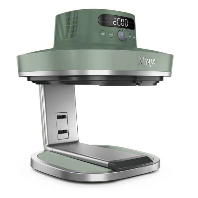 Ninja AS090UKGN Crispi Pro 5-In-1 Glass Air Fryer - Green