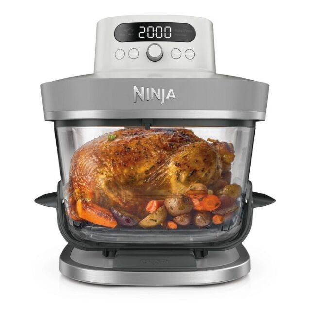Ninja AS090UKWH CRISPi PRO 5-in-1 Glass Air Fryer - White