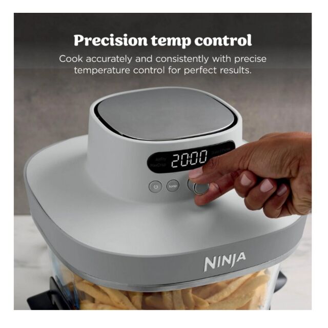 Ninja AS090UKWH CRISPi PRO 5-in-1 Glass Air Fryer - White