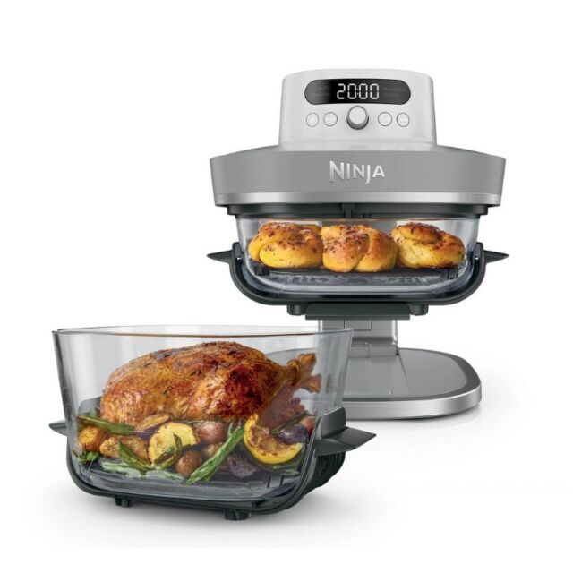 Ninja AS090UKWH CRISPi PRO 5-in-1 Glass Air Fryer - White