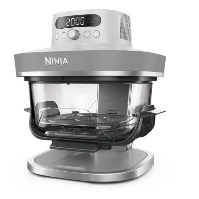 Ninja AS090UKWH CRISPi PRO 5-in-1 Glass Air Fryer - White