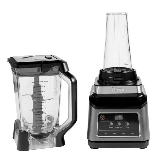 Ninja BN750UK 2-In-1 Blender With Auto-Iq - Black/Sliver