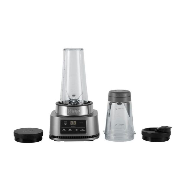 Ninja CB100UK 2-In-1 Foodi Power Nutri Blender With Auto-Iq- Silver