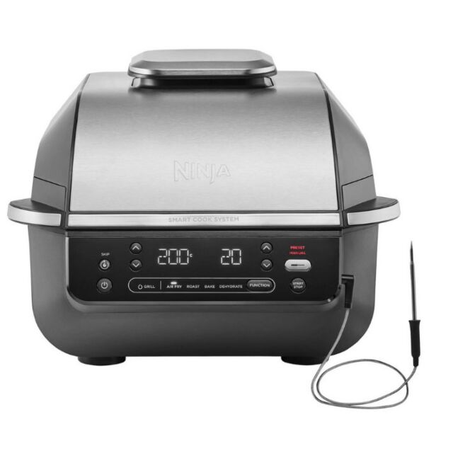 Ninja EG351UK Grill & Air Fryer - Black/Silver