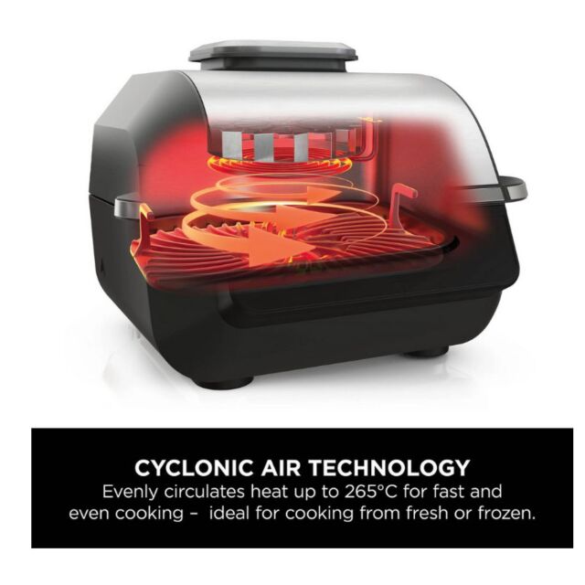Ninja EG351UK Grill & Air Fryer - Black/Silver
