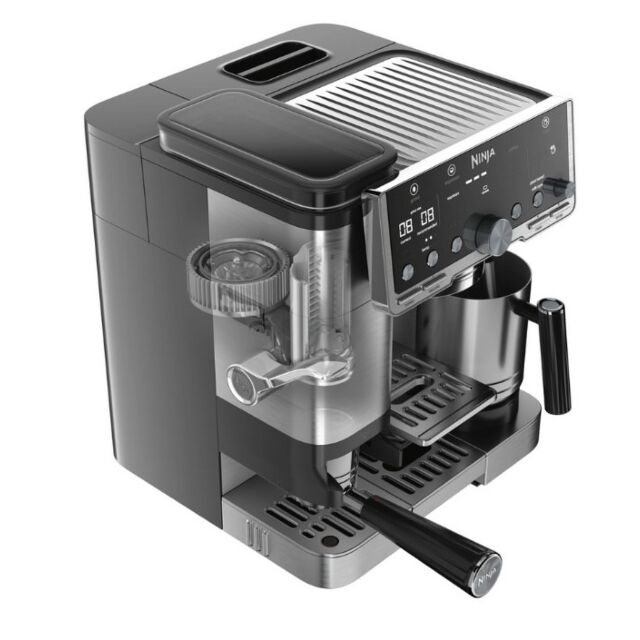 Ninja ES701UK Luxe Caf? Pro Series Espresso Machine - Black/Stainless Steel