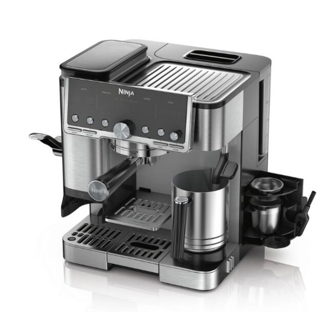 Ninja ES701UK Luxe Caf? Pro Series Espresso Machine - Black/Stainless Steel