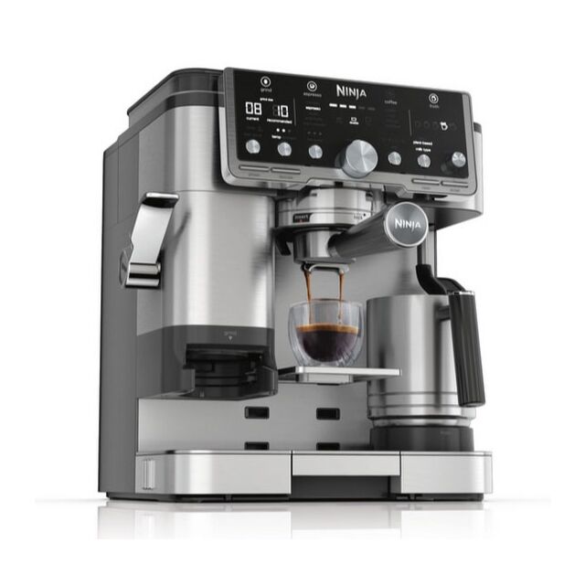 Ninja ES701UK Luxe Caf? Pro Series Espresso Machine - Black/Stainless Steel