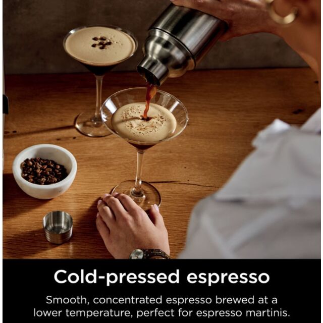Ninja ES701UK Luxe Caf? Pro Series Espresso Machine - Black/Stainless Steel