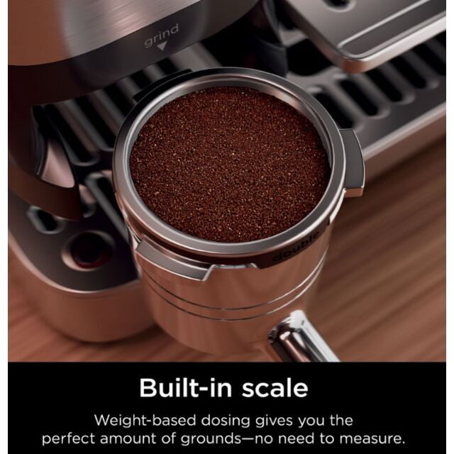 Ninja ES701UK Luxe Caf? Pro Series Espresso Machine - Black/Stainless Steel