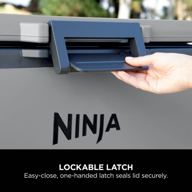 Ninja FB151UKGY Frostvault 50Qt/47L Hard Cooler With Dry Zone - Slate Grey