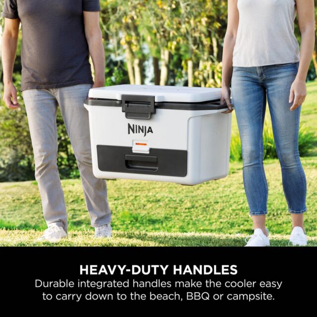 Ninja FB151UKWH Frostvault 50Qt/47L Hard Cooler With Dry Zone - Cloud White