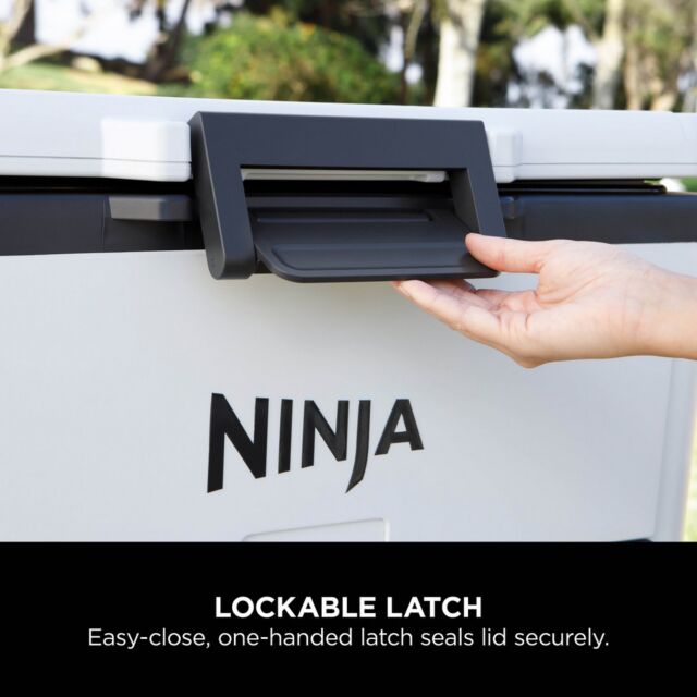 Ninja FB151UKWH Frostvault 50Qt/47L Hard Cooler With Dry Zone - Cloud White