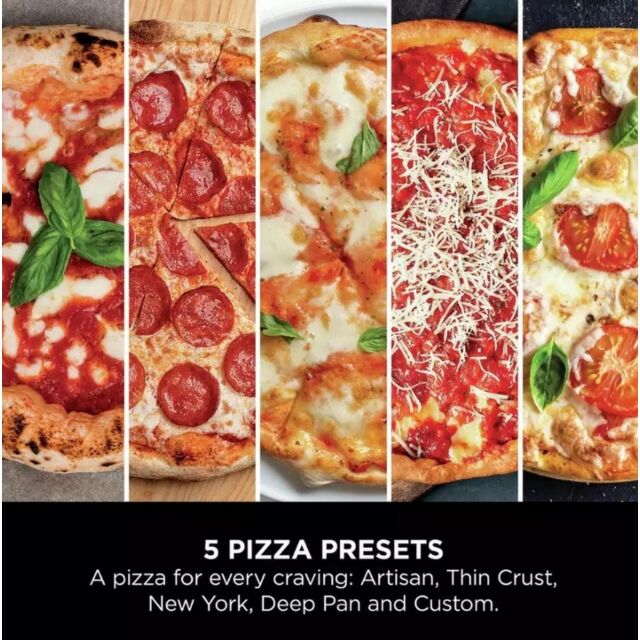 Ninja MO203UK Artisan Outdoor Pizza & Air Fry Oven With Cover - Grey