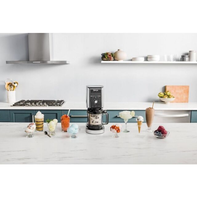 Ninja NC501UK Deluxe 10-In-1 Ice Cream And Frozen Drink Maker - Black