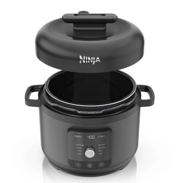 Ninja PC201UK Hyperheat 9-In-1 Pressure & Rice Cooker - Grey/Black