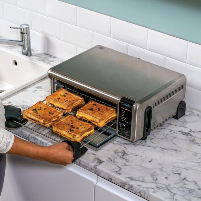 Ninja SP101UK Foodi Sp101uk 10L 8-In-1 Flip Mini Oven Silver/Black