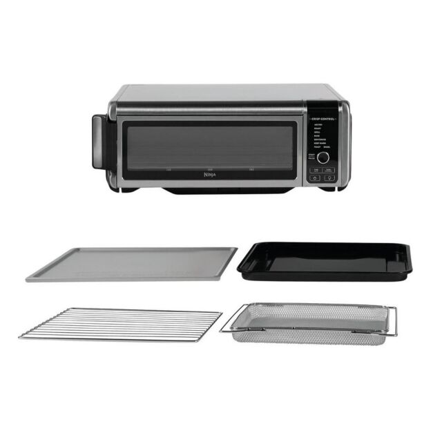 Ninja SP101UK Foodi Sp101uk 10L 8-In-1 Flip Mini Oven Silver/Black