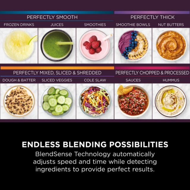 Ninja TB401UK Detect Power Blender Pro With Blendsense Technology - Black