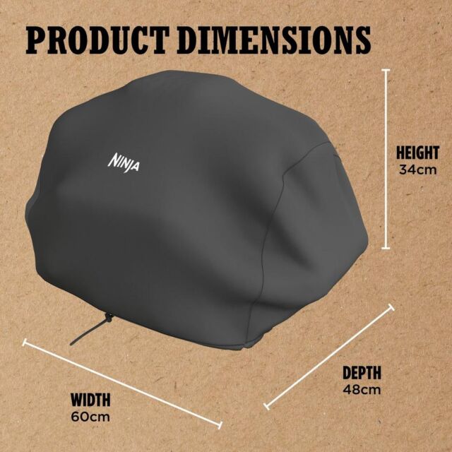 Ninja XSKCOVEREUUK Woodfire Electric Bbq Cover - Black
