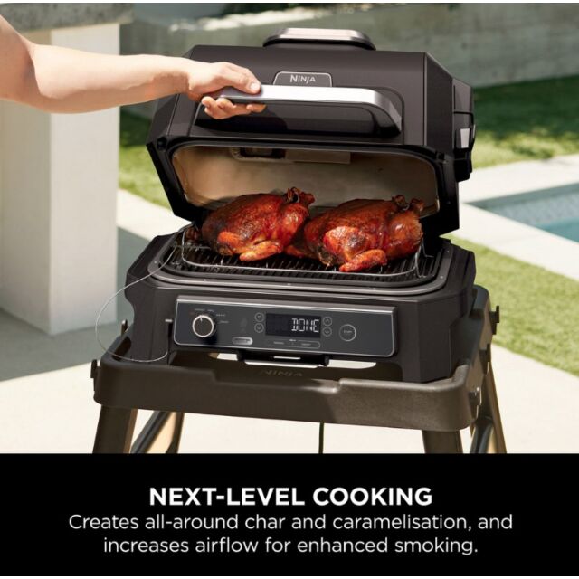 Ninja XSKOGXLRSRKEU Woodfire Xl Roast & Smoke Rack - Silver