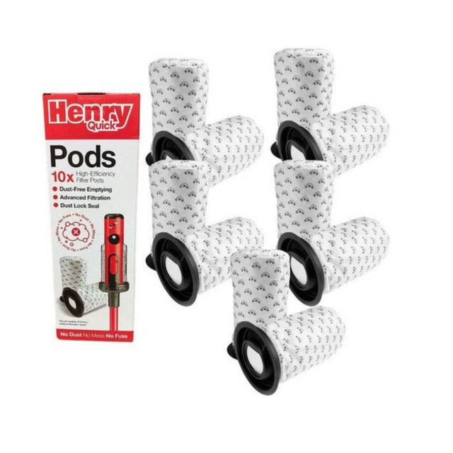 Numatic 915744 Henry Quick Pods - White