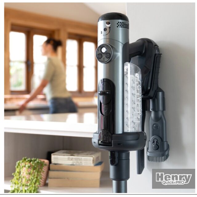 Numatic 919149 Henry Quick Pro Cordless Dry Vacuum Cleaner - Grey