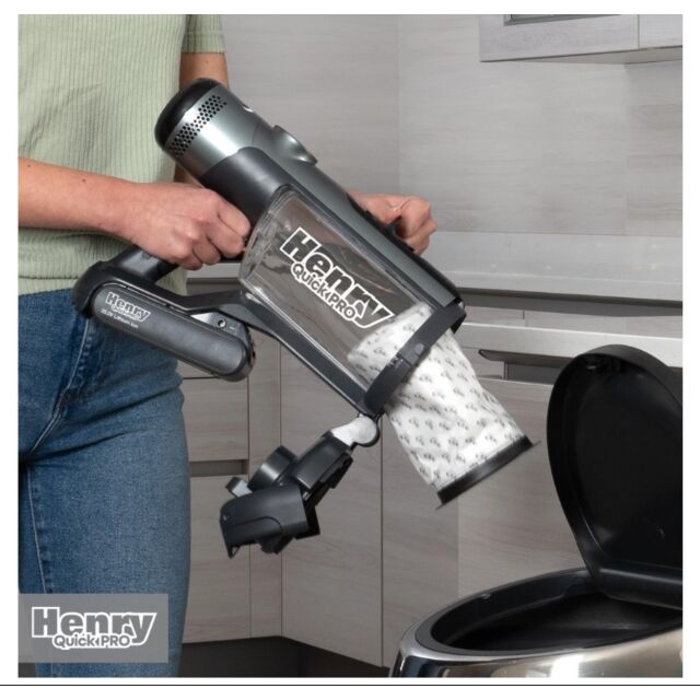Numatic 919149 Henry Quick Pro Cordless Dry Vacuum Cleaner - Grey