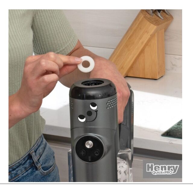 Numatic 919149 Henry Quick Pro Cordless Dry Vacuum Cleaner - Grey