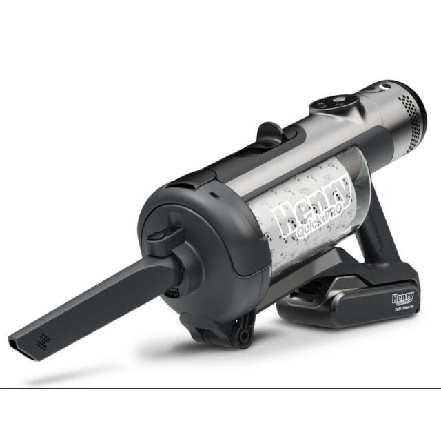 Numatic 919149 Henry Quick Pro Cordless Dry Vacuum Cleaner - Grey