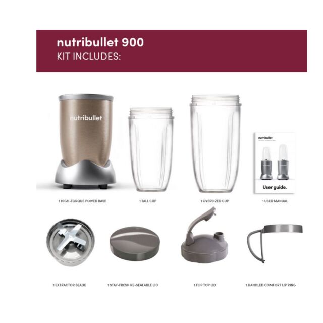 Nutribullet NBLP9 Nutribullet Nb-201S 900 Series Blender - Champagne