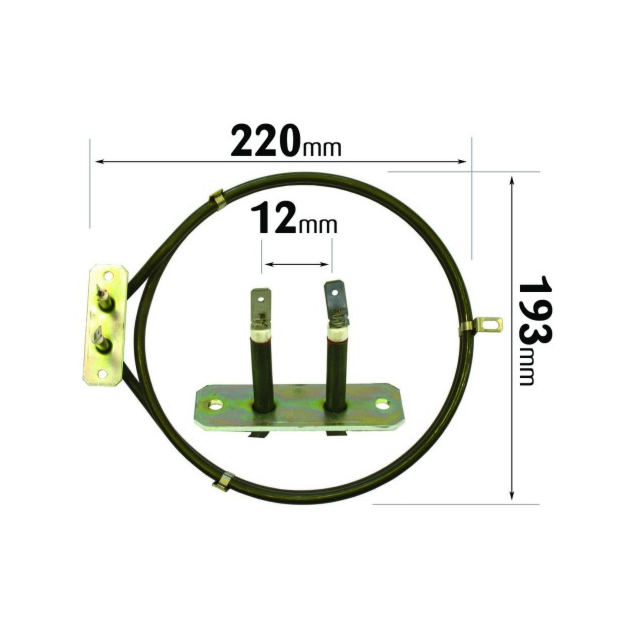 Philips Whirlpool Cooker Fan Oven Element 2000W ELE2075