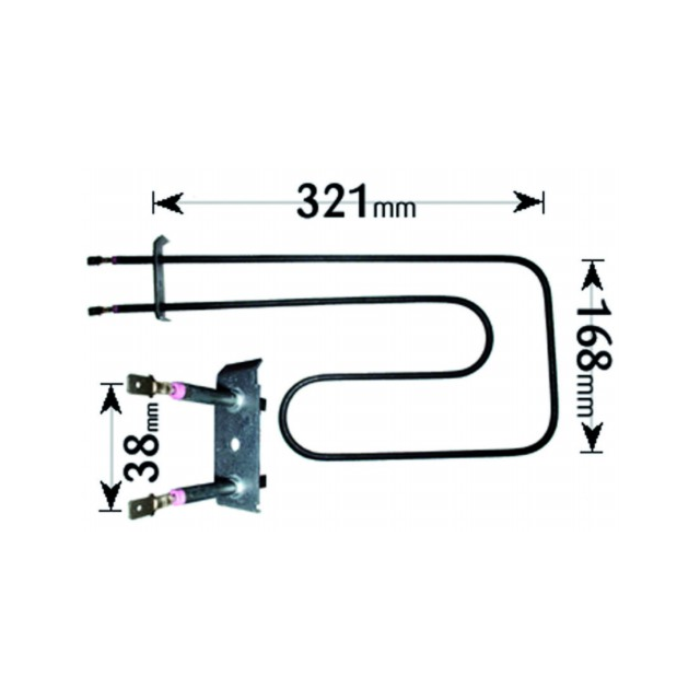 Creda Cooker Grill Half Element 1300W ELE723