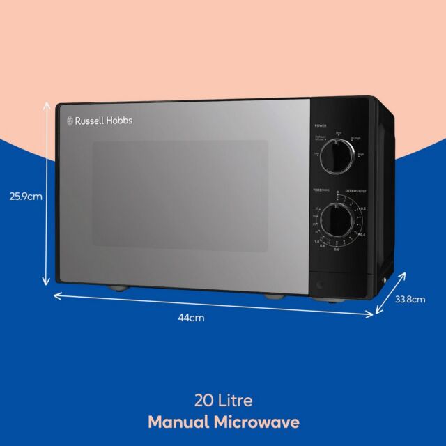 Russell Hobbs RHM2047B 23 Litres Digital Microwave - Silver