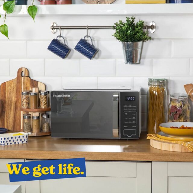 Russell Hobbs RHMT2045S 20 Litre Touch Control Digital Microwave - Silver