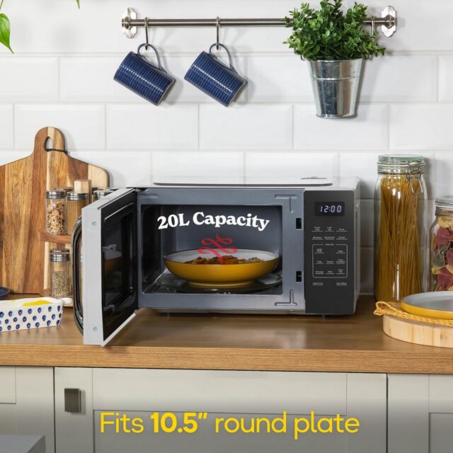 Russell Hobbs RHMT2045S 20 Litre Touch Control Digital Microwave - Silver