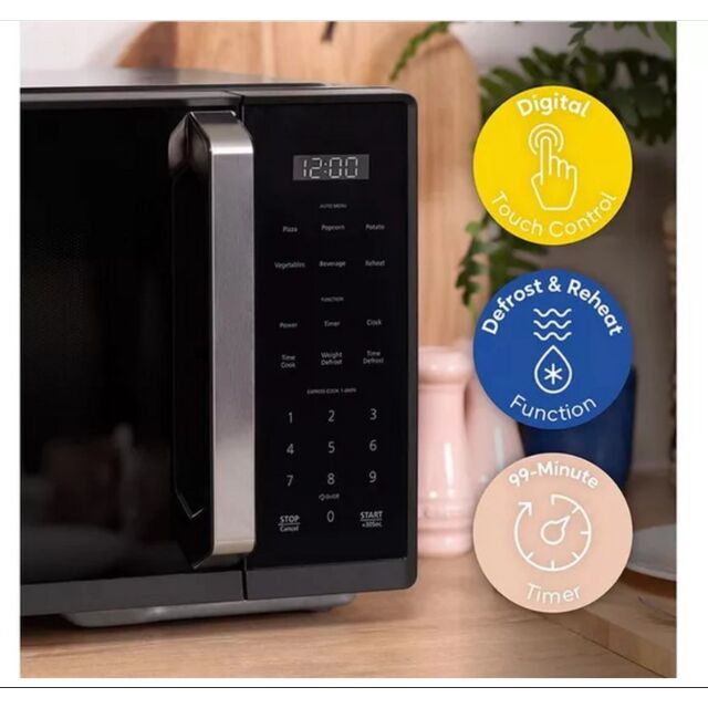 Russell Hobbs RHMT2512B 25 Litre Touch Control Digital Microwave - Black