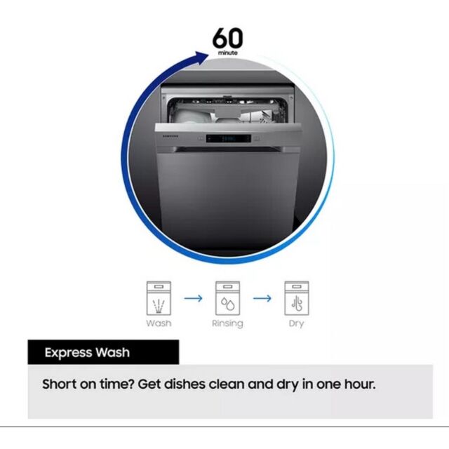 Samsung DW60CG550B00EU Integrated Dishwasher - 14 Place Settings