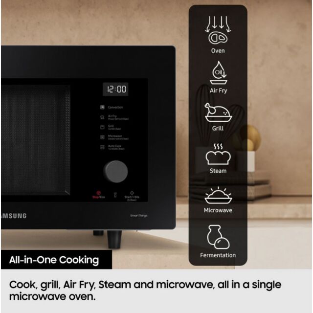 Samsung MC32DG7646CKE3 32L All-In-One Combi Microwave Oven With Air Fry - Black