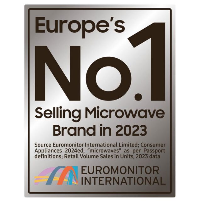Samsung MS23K3515AK/EU 23L Solo Microwave Oven With Triple Distribution System - Black
